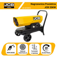 Nagrzewnica JCB 20kW – nagrzewnice