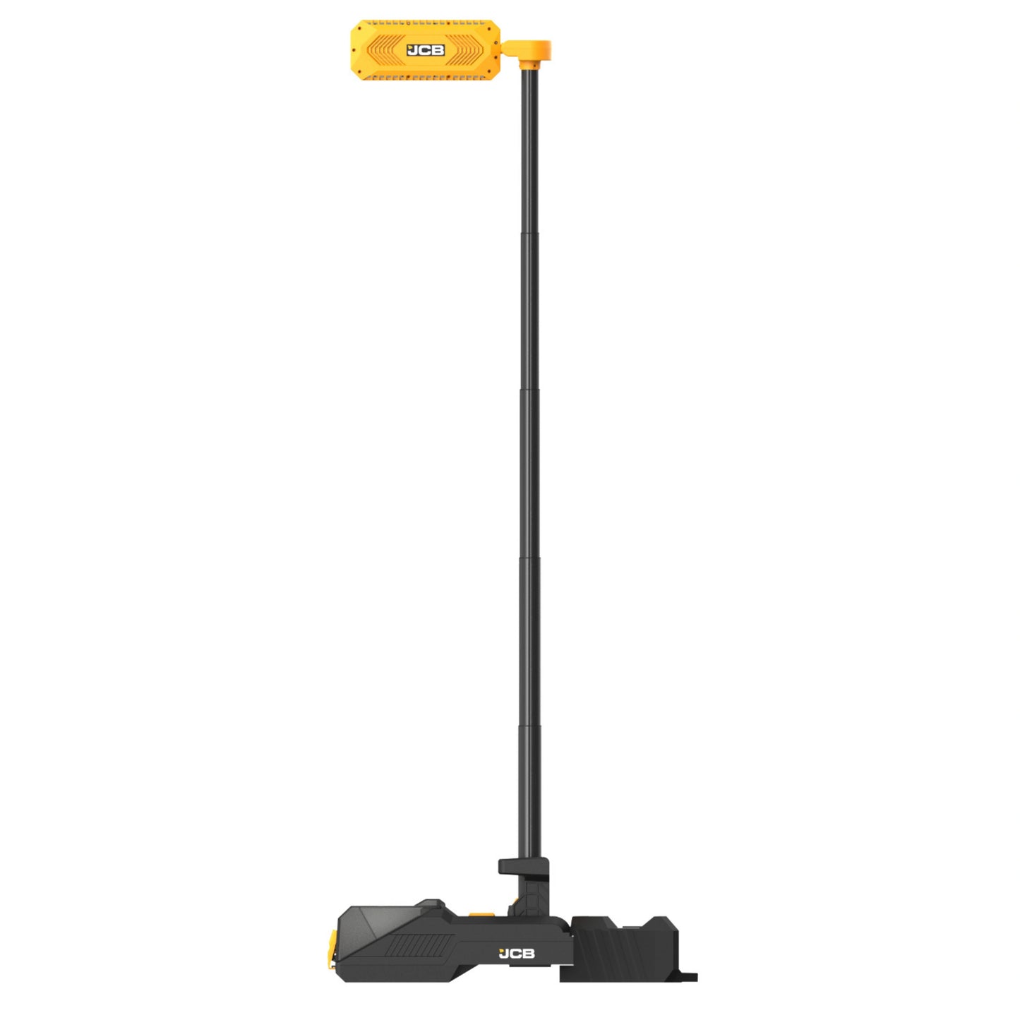 Lampy budowlane akumulatorowe JCB 6000 lm – lampa budowlana na statywie