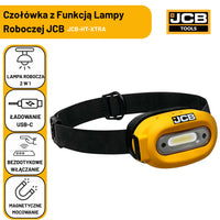Czołówka warsztatowa JCB 260 lm – czołówka akumulatorowa