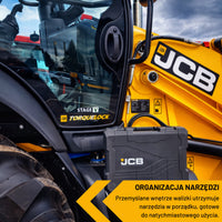 JCB Walizka Narzędziowa Site System Standard 410 × 320 × 120mm