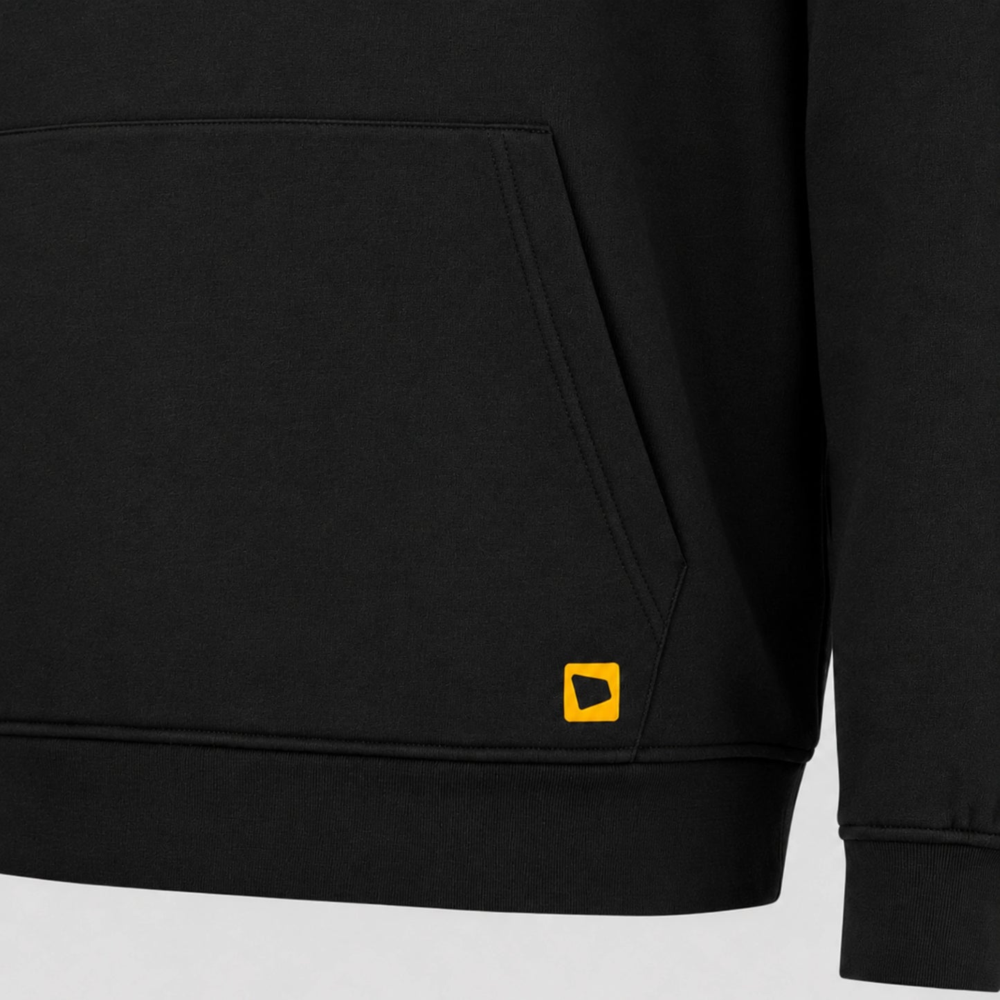 JCB Workwear Bluza Robocza z Kapturem z Logo 3D – Czarny – zdjęcie 4