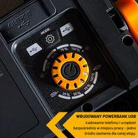 Lampa budowlana na statywie JCB 2500 lm – profesjonalne lampy budowlane