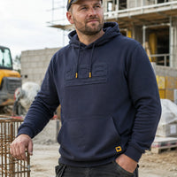 JCB Workwear Bluza Robocza z Kapturem z Logo 3D – Granatowy – zdjęcie 13
