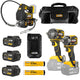 Zestaw JCB PRO18V-SERVKIT-zestaw-1 smarownica akumulatorowa klucz udarowy 350Nm klucz udarowy 620Nm 3x akumulator 5Ah ładowarka 2 tuby smaru i torba Site System